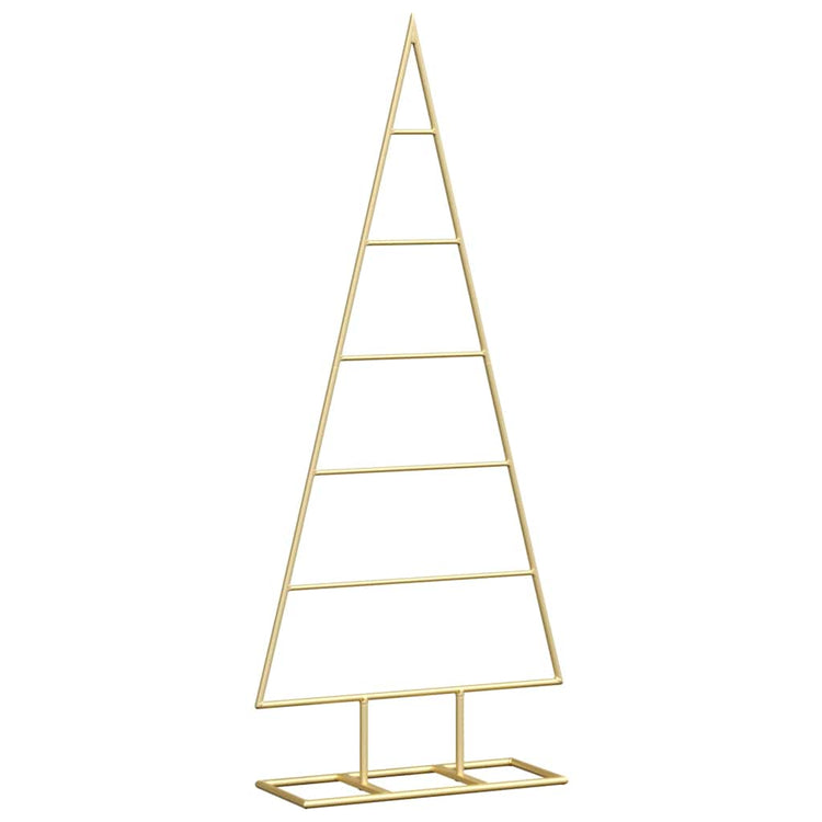 Sapin de Noël en métal Vidaxx avec or standard 90 cm en acier thermolaqué