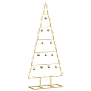 Sapin de Noël en métal Vidaxx avec or standard 90 cm en acier thermolaqué - afbeelding 3