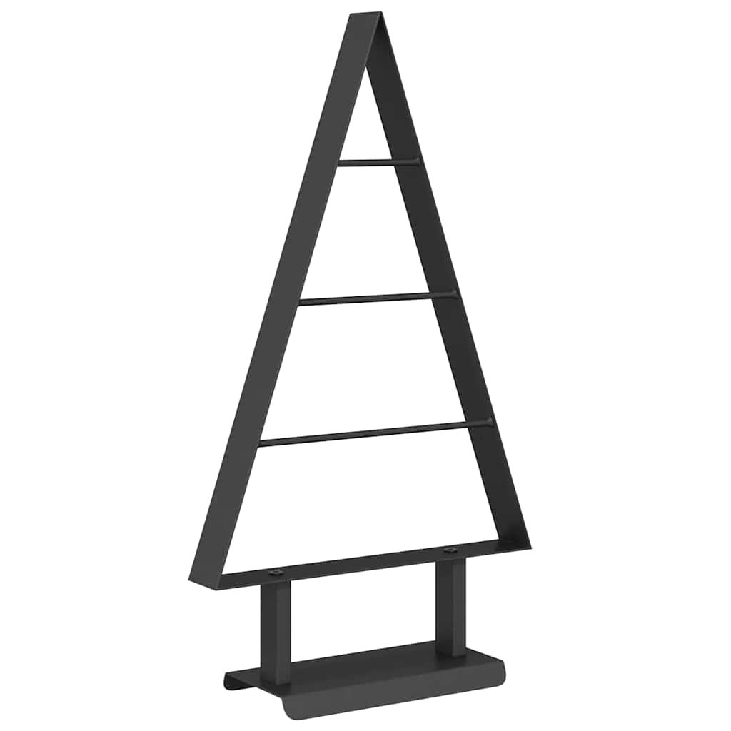 VidaXL sapin de Noël en métal avec acier noir standard 60 cm