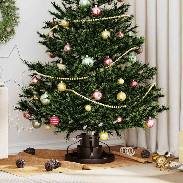 Vidaxx support pour sapin de Noël cuivre antique 40 x 40 x 20,5 cm acier