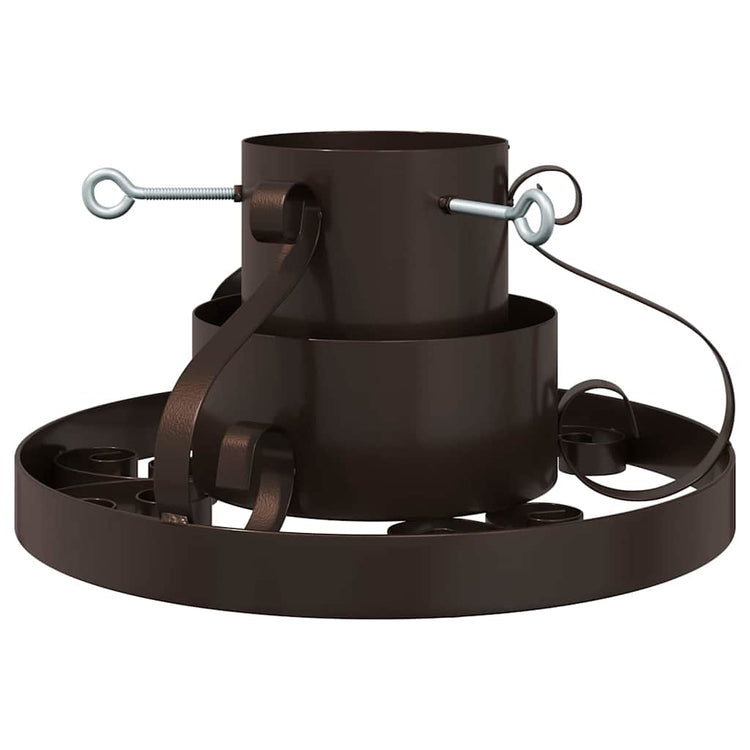Vidaxx support pour sapin de Noël cuivre antique 40 x 40 x 20,5 cm acier