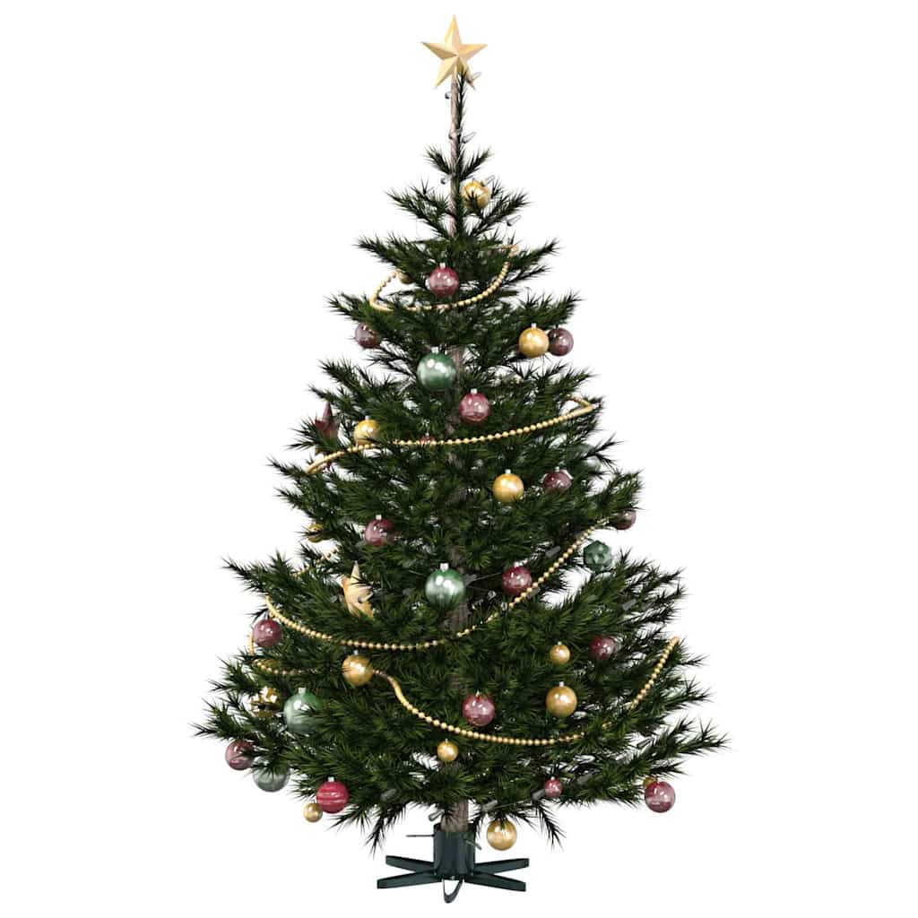 VidaXL support d'arbre de Noël 1.73 vert 50 x 50 x 15,5 cm acier