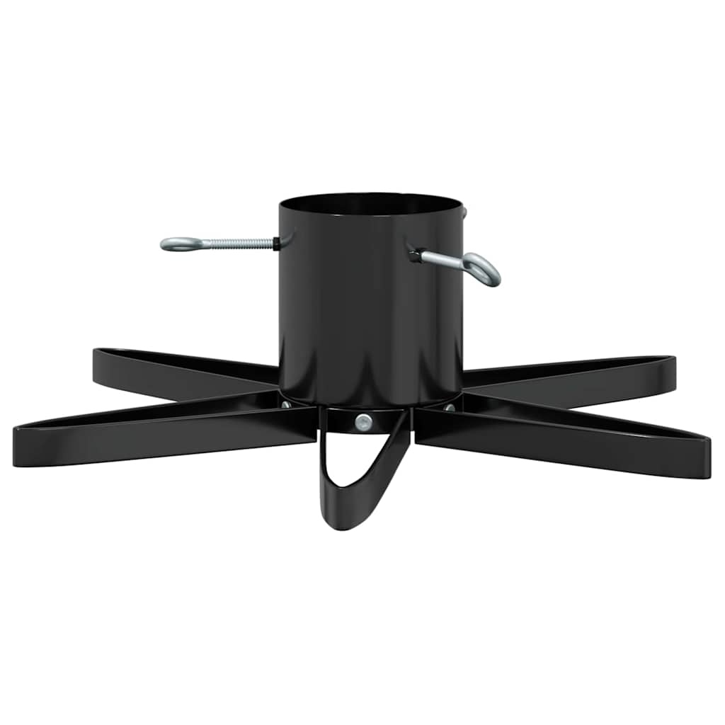 Vidaxx support pour sapin de Noël 1.73 noir 50 x 50 x 15,5 cm acier