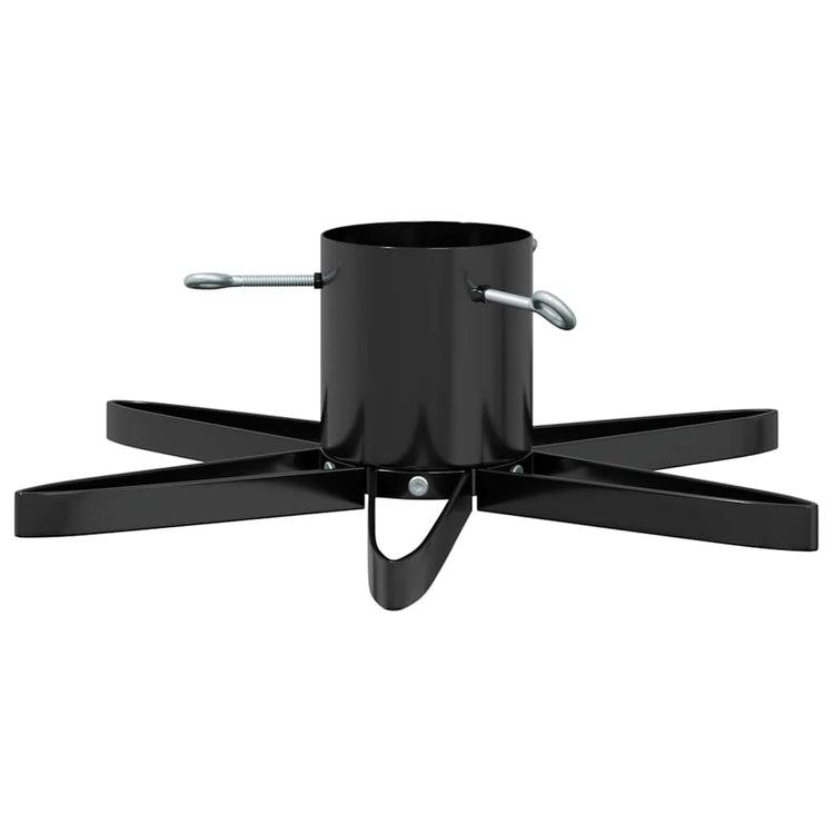 Vidaxx support pour sapin de Noël 1.73 noir 50 x 50 x 15,5 cm acier