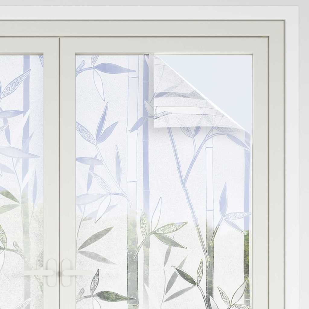 Vidaxx film statistique pour fenêtre motif bambou 90 x 500 cm PVC