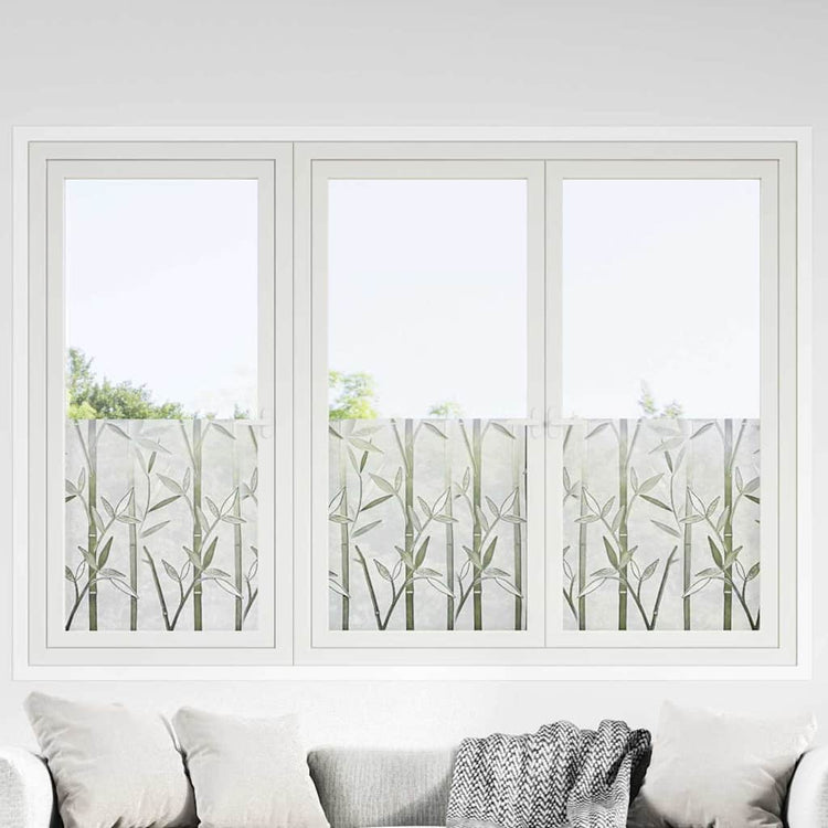 Vidaxx film statistique pour fenêtre motif bambou 90 x 500 cm PVC