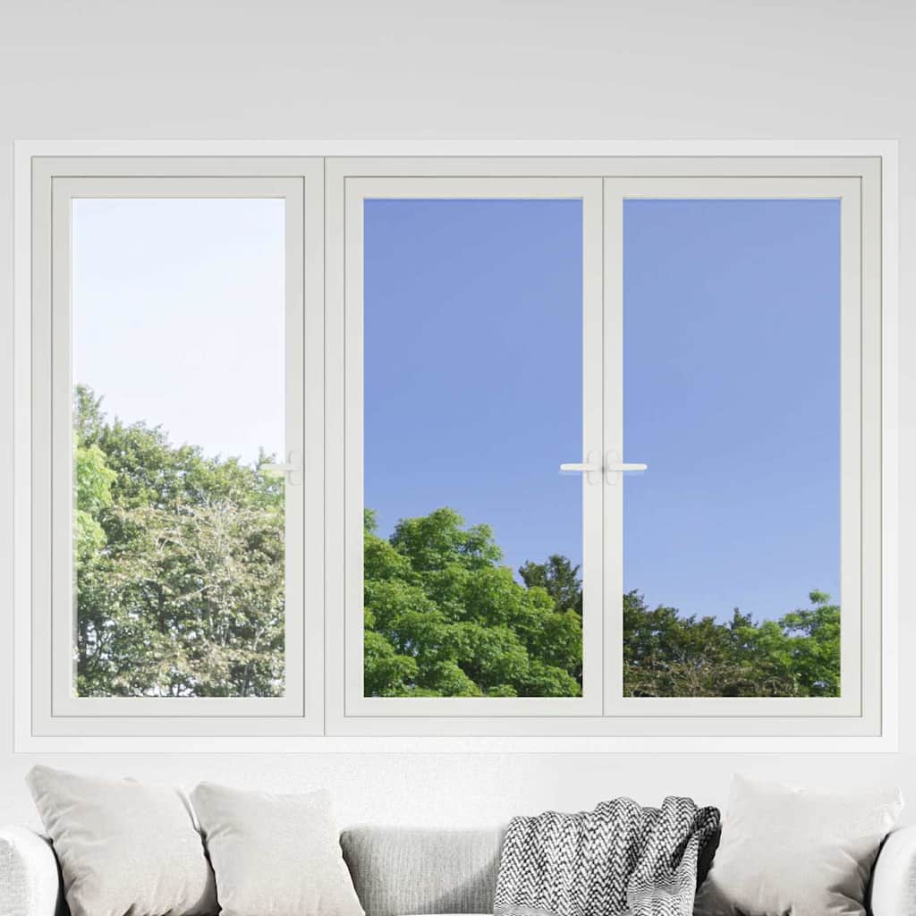 Vidaxx film solaire réfléchissant statique pour fenêtre argent 60 x 2000 cm PVC