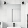 Vidaxx film miroir autocollant 90 x 100 cm 2 pcs capuchon argenté