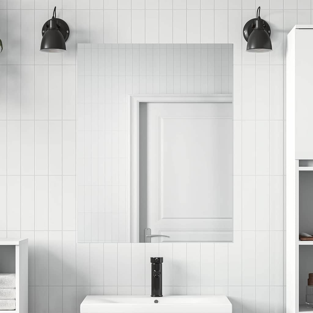 Vidaxx film miroir autocollant 90 x 150 cm 2 pcs capuchon argenté