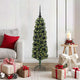 Vidaxx sapin de Noël artificiel vert 120 cm PVC et acier et plastique