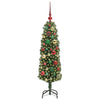 Vidaxx sapin de Noël artificiel vert 120 cm PVC et acier et plastique