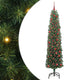Vidaxx sapin de Noël artificiel vert 180 cm PVC et acier et plastique