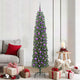 Vidaxx sapin de Noël artificiel vert 180 cm PVC et acier et plastique