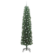 Vidaxx sapin de Noël artificiel vert 240 cm PVC et acier et plastique - afbeelding 3