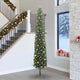 Vidaxx sapin de Noël artificiel vert 300 cm PVC et acier et plastique