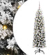 Vidaxx sapin de Noël artificiel vert 150 cm PVC et acier et plastique