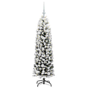 Vidaxx sapin de Noël artificiel vert 150 cm PVC et acier et plastique - afbeelding 3