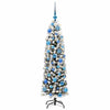 Vidaxx sapin de Noël artificiel vert 150 cm PVC et acier et plastique