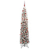 Vidaxx sapin de Noël artificiel vert 180 cm PVC et acier et plastique