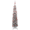 Vidaxx sapin de Noël artificiel vert 180 cm PVC et acier et plastique