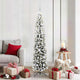 Vidaxx sapin de Noël artificiel vert 180 cm PVC et acier et plastique