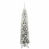 Vidaxx sapin de Noël artificiel vert 180 cm PVC et acier et plastique