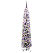 Vidaxx sapin de Noël artificiel vert 180 cm PVC et acier et plastique - afbeelding 3