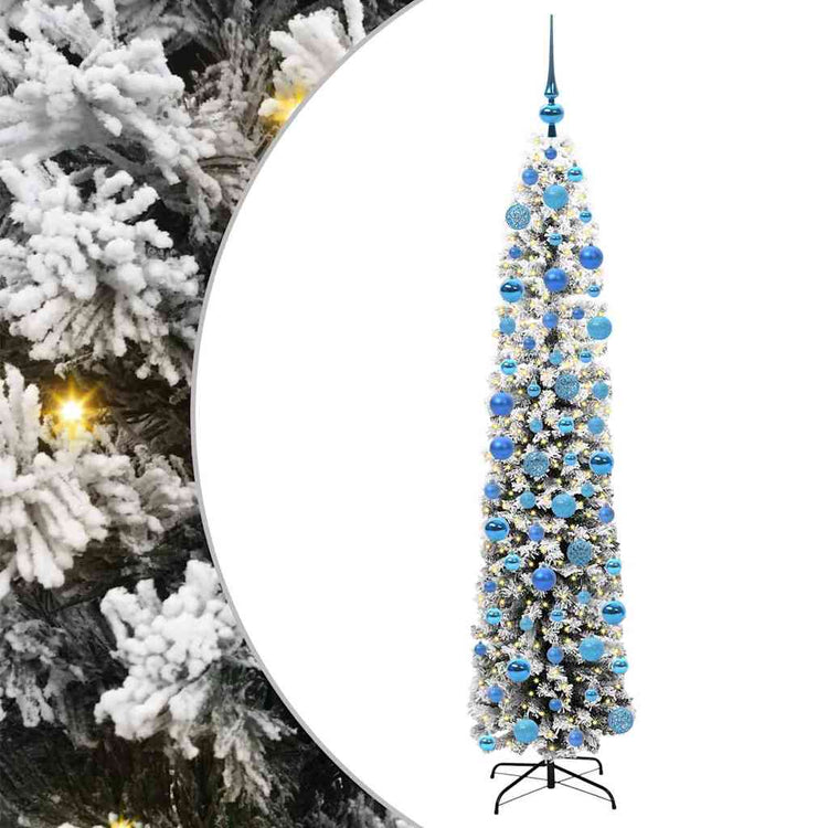Vidaxx sapin de Noël artificiel vert 180 cm PVC et acier et plastique