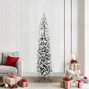 Vidaxx sapin de Noël artificiel vert 210 cm PVC et acier et plastique - afbeelding 1