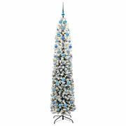 Vidaxx sapin de Noël artificiel vert 210 cm PVC et acier et plastique - afbeelding 3