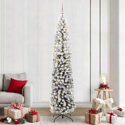 Vidaxx sapin de Noël artificiel vert 240 cm PVC et acier et plastique - afbeelding 1