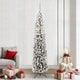 Vidaxx sapin de Noël artificiel vert 240 cm PVC et acier et plastique