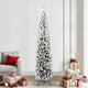 Vidaxx sapin de Noël artificiel vert 240 cm PVC et acier et plastique