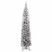 Vidaxx sapin de Noël artificiel vert 240 cm PVC et acier et plastique - afbeelding 3