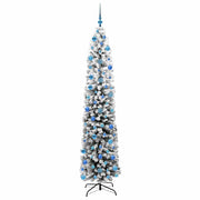 Vidaxx sapin de Noël artificiel vert 240 cm PVC et acier et plastique - afbeelding 3