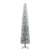 Vidaxx sapin de Noël artificiel vert 270 cm PVC et acier et plastique