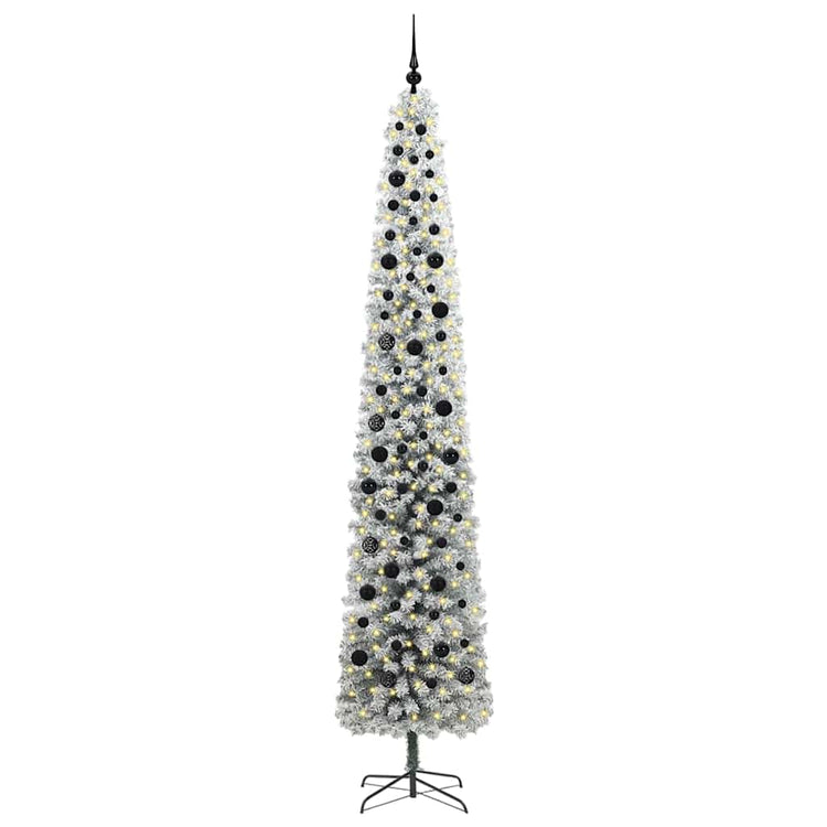 Vidaxx sapin de Noël artificiel vert 270 cm PVC et acier et plastique