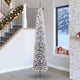 Vidaxx sapin de Noël artificiel vert 270 cm PVC et acier et plastique