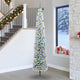 Vidaxx sapin de Noël artificiel vert 270 cm PVC et acier et plastique