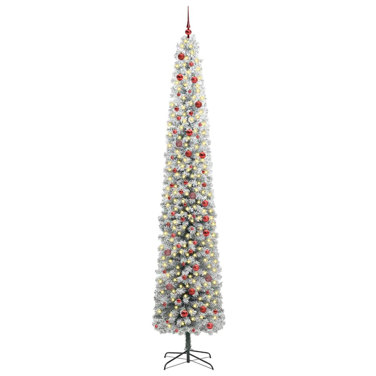 Vidaxx sapin de Noël artificiel vert 300 cm PVC et acier et plastique