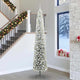 Vidaxx sapin de Noël artificiel vert 300 cm PVC et acier et plastique
