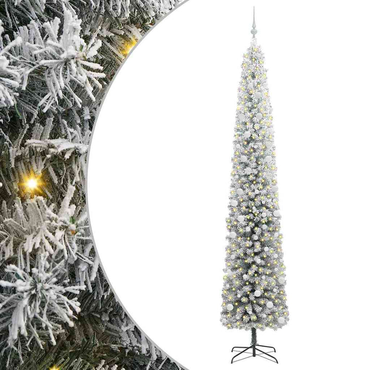 Vidaxx sapin de Noël artificiel vert 300 cm PVC et acier et plastique