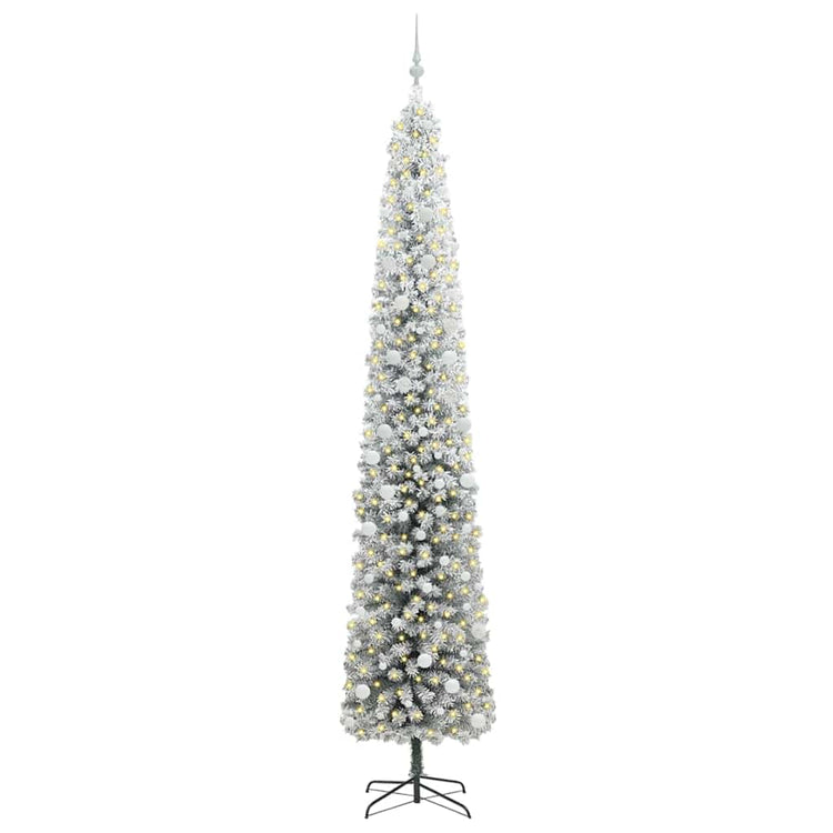 Vidaxx sapin de Noël artificiel vert 300 cm PVC et acier et plastique