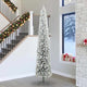 Vidaxx sapin de Noël artificiel vert 300 cm PVC et acier et plastique