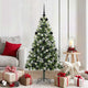 Vidaxl sapin de Noël artificiel articulé avec neige recouverte 150 cm