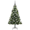 Vidaxl sapin de Noël artificiel articulé avec neige recouverte 150 cm