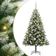 Vidaxl sapin de Noël artificiel articulé avec neige recouverte 150 cm