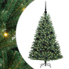 Vidaxx sapin de Noël artificiel pliant vert 120 cm PVC et métal