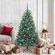 Vidaxx sapin de Noël artificiel pliant vert 150 cm PVC et métal