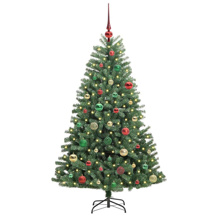 Vidaxx sapin de Noël artificiel pliant vert 150 cm PVC et métal